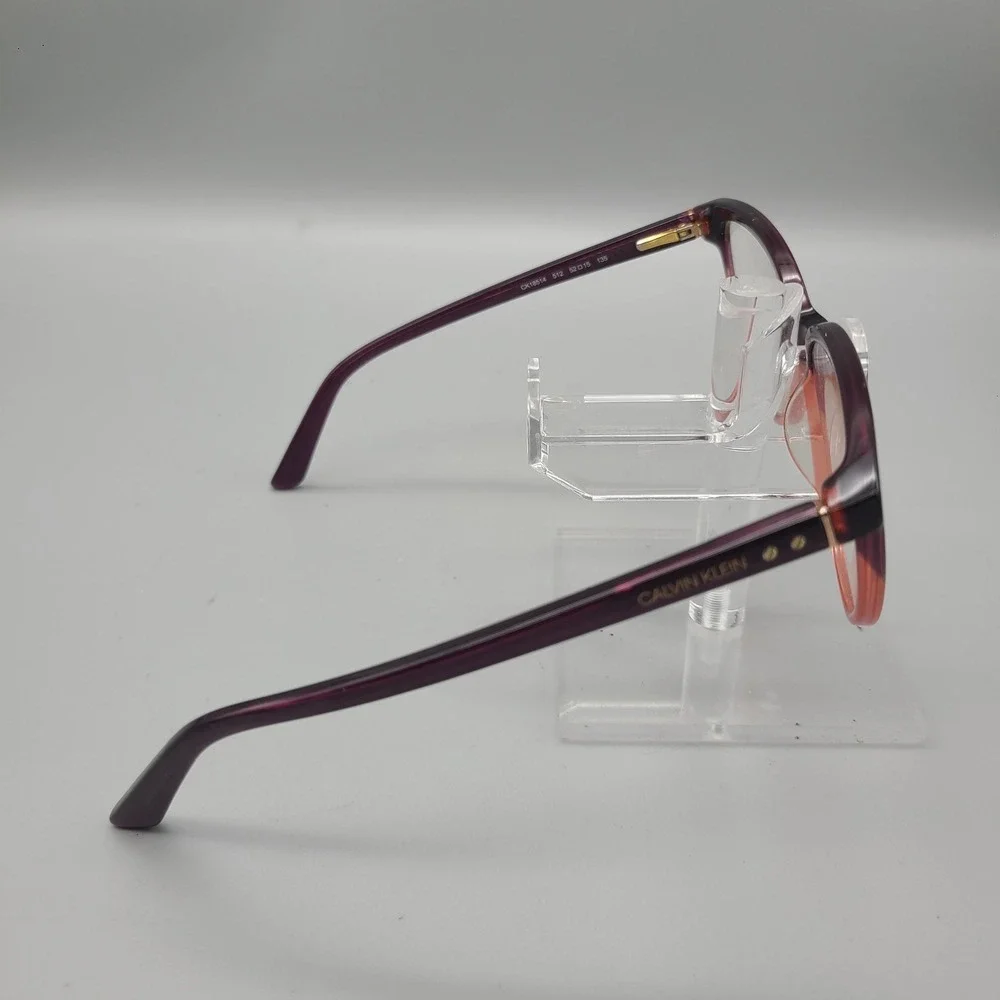 Calvin Klein CK18514 512 Burgundy Orange Ombre Cat Eye Eyeglass Frames 52-15-135